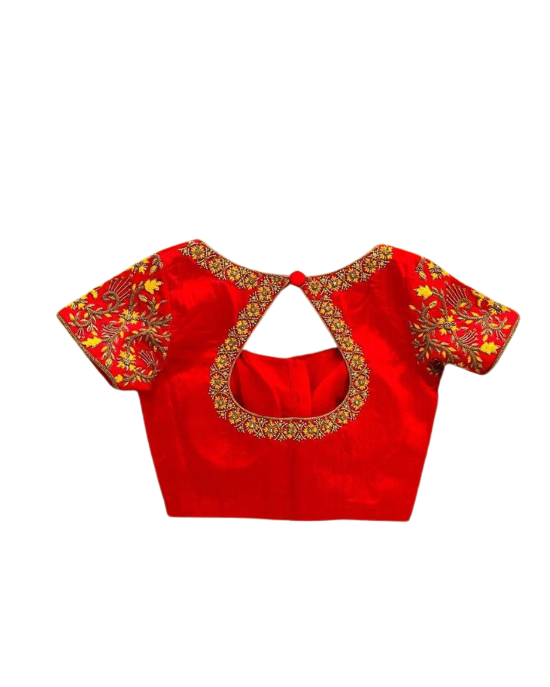 Stunning Red Designer Blouse