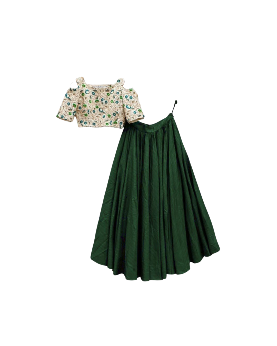 Apsara Cold-Shoulder Chaniya Choli