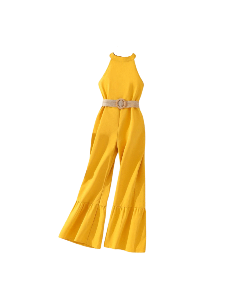 Summer Halter Neck Jumpsuit