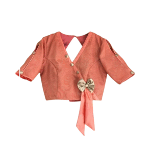Stylish Peach Designer Blouse