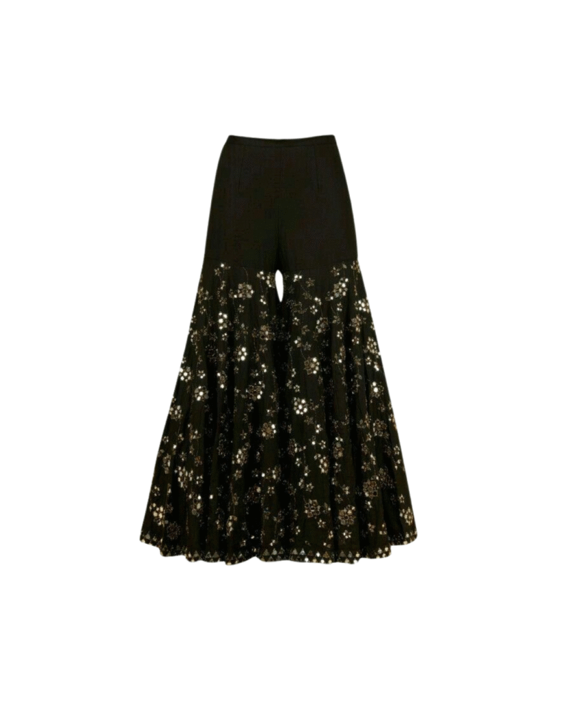 Elegant Black Plazzo Pants