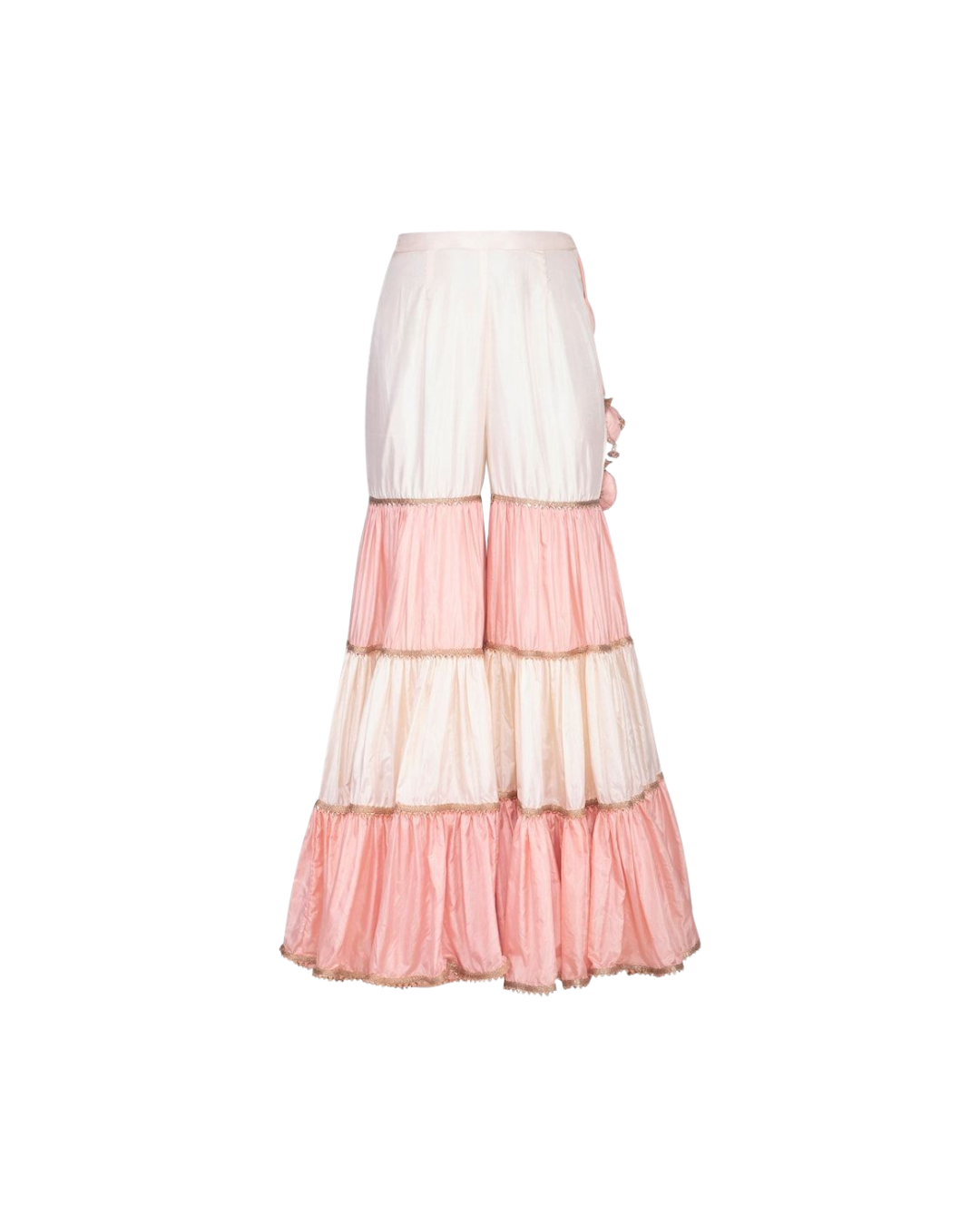 Elegant Tiered Sharara Pants
