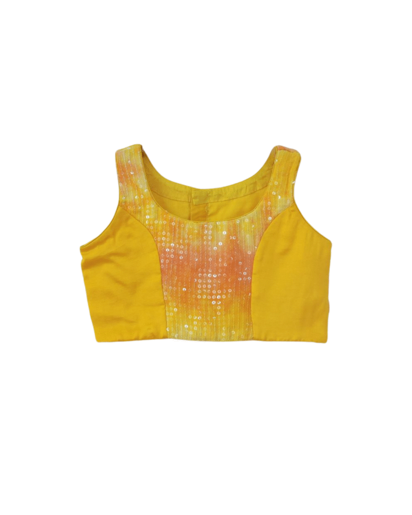 Yellow & Orange Ombre Top