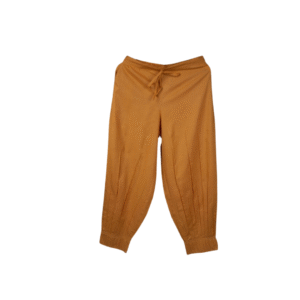 Comfy Mustard Pleated Trousers