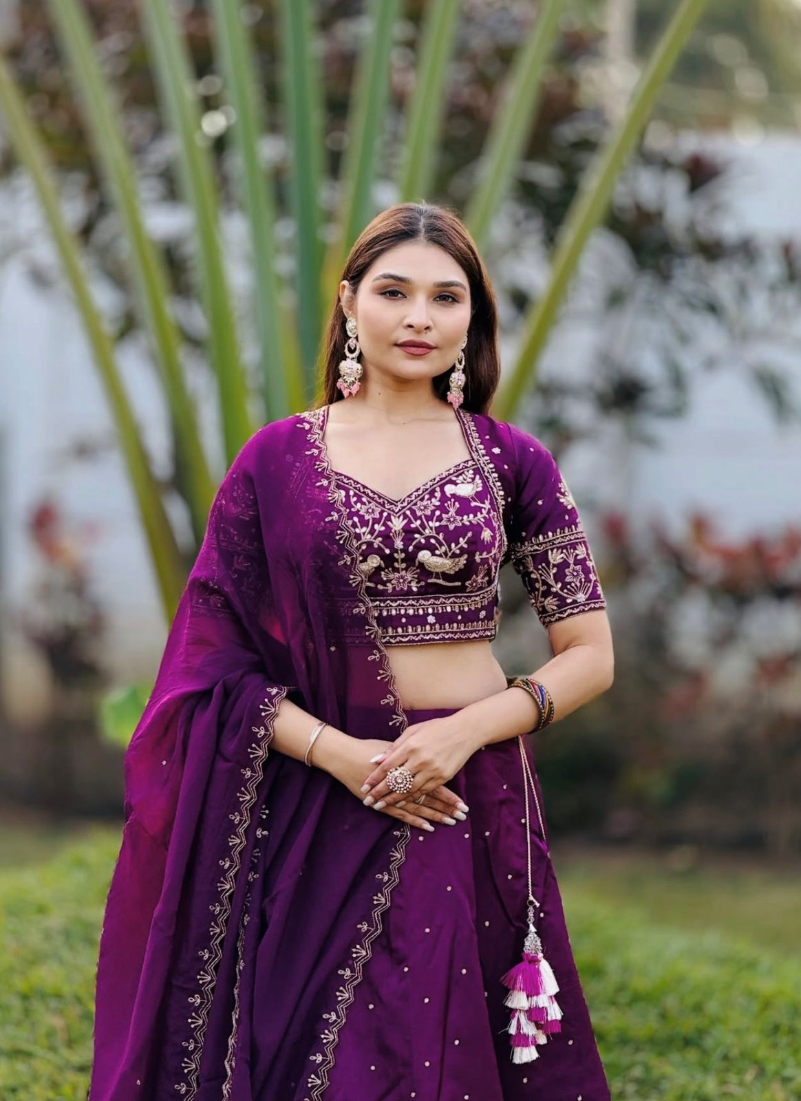 Rageshwari Fashion Heavy Embroidered Chinon Lehenga Choli with Sequence Work - Image 2