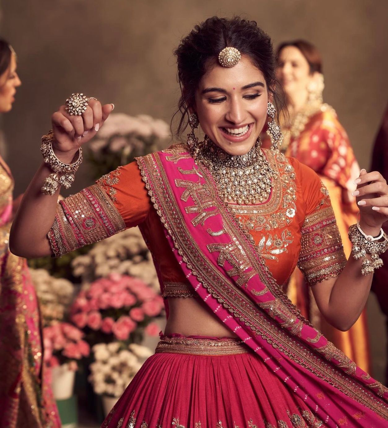 Rageshvari Creation Luxury Jalpari Silk & Fox Georgette Bridal Lehenga Choli with Heavy Sequins Work - Image 3