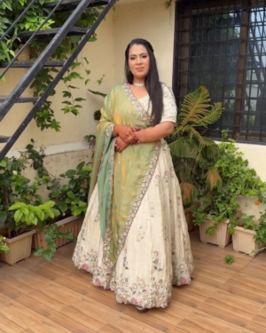 Rageshvari Creation Premium Chinon Sequins & Thread Work Festival Lehenga Choli with Fendy Dupatta
